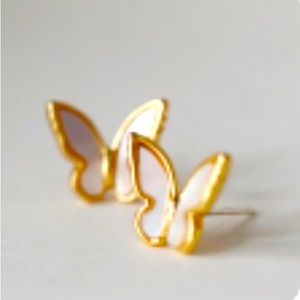 Kate spade butterfly earrings